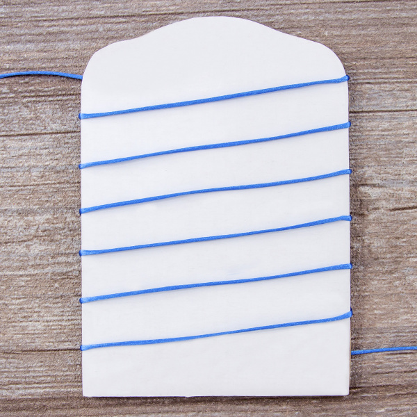 Шнур атласный мини-рулон, 1,5 мм, 4,5 м, цвет 13, синий. Арт P00470-1,5мм-13         