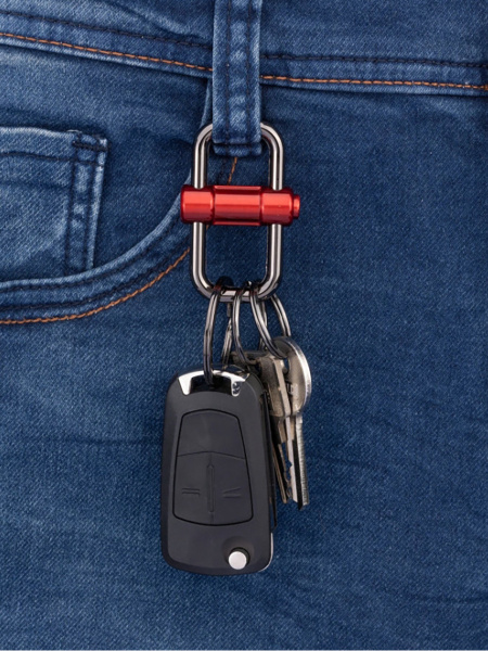 Брелок TROIKA "2-WAY KEY". Арт KR22-09-RD
