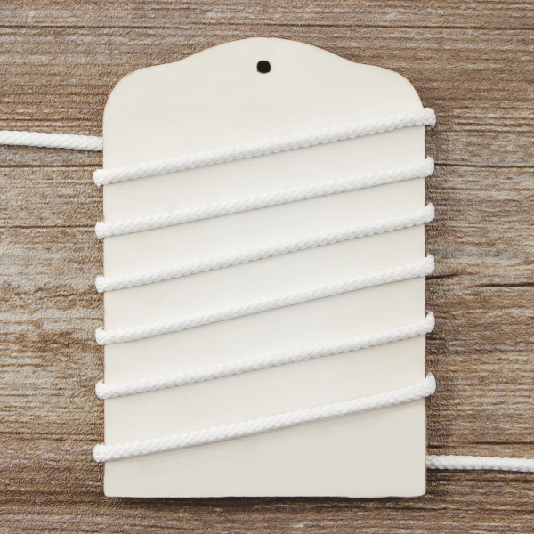 Шнур плетеный SPIRAL ( SAFISA), 4 мм, 25 м, цвет белый. Арт 25281-4-02