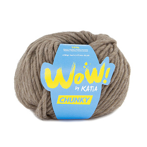 Пряжа Wow-Chunky, 75% акрил, 15% шерсть, 10% альпака, 100 г, 75 м