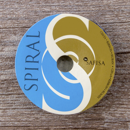 Шнур атласный мини-рулон, 2 мм, 4,5 м, цвет 13, голубой. Арт P00462-2мм-13           