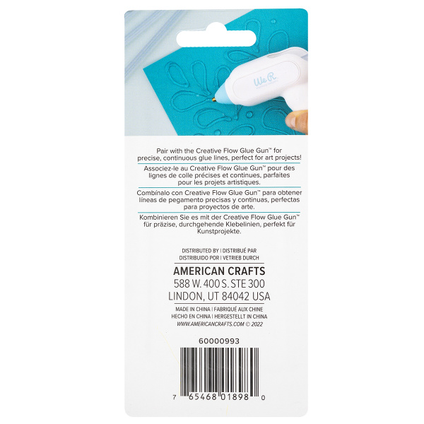 Стержни "Clear Glue Sticks" для клеевого пистолета, разноцветные с глиттерами. Арт 60000993