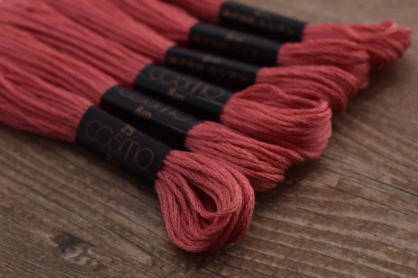 Мулине COSMO однотонный цвет  2105      . Арт 25-6/2105      