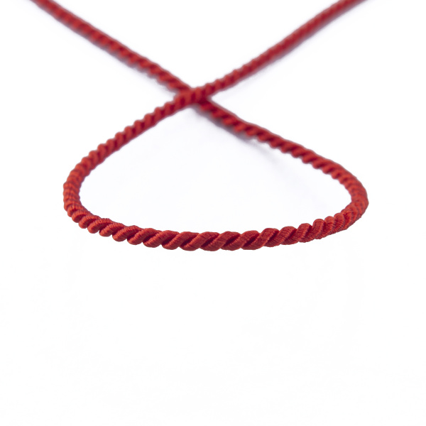 Шнур витой PEGA, красный, 2,8 мм. Арт 845213628A7501          