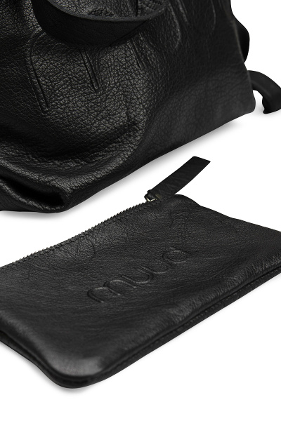 Сумка через плечо со съемным кошельком "Laura mini" Black. Арт QB-4409R1/Black