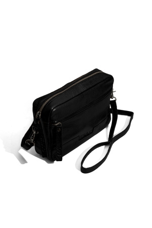 Проектная сумка через плечо "Sandnext" Black. Арт QB-4737/Black