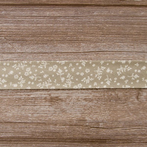 Косая бейка с рисунком SAFISA, арт.6628, 30 мм, 20 м, цвет 02. Арт 6628-30мм-02