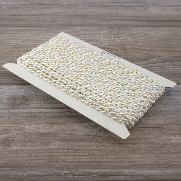 Шнур витой PEGA, белый, 5 мм. Арт 845219850DA702          