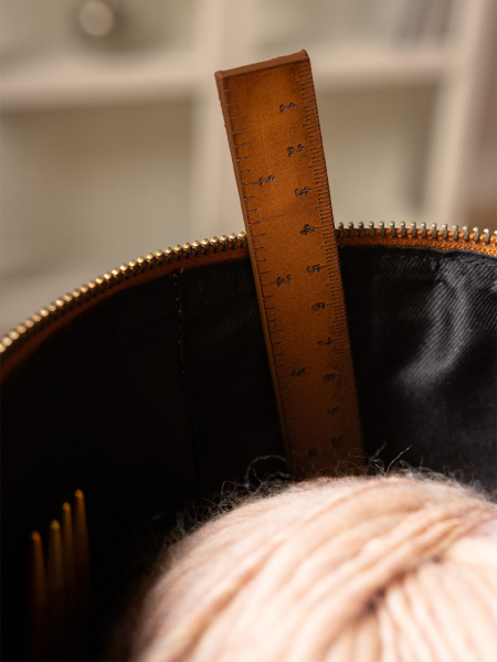 Линейка измерительная "Fu" Black. Арт QB-4639/Black