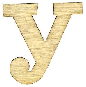 Деревянная заготовка "Буква" У. Арт 1000010У