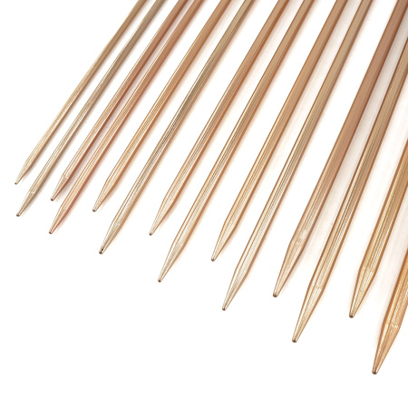 Набор спиц прямых алюминиевых Hemline, 35 см. Арт +T35300650/RG/1