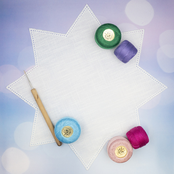 Форма для обвязывания крючком "Звезда большая". Арт 7019/100  