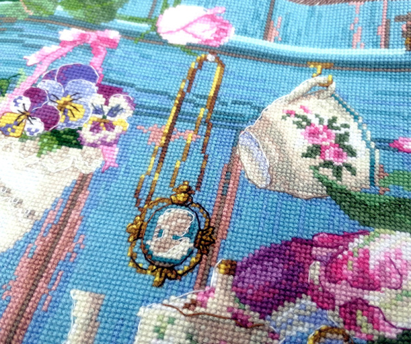 Набор для вышивания "Цветочный уголок". Арт 11.004.15