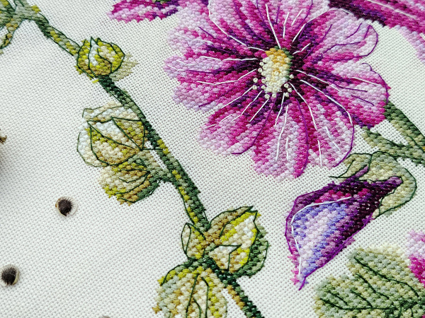 Набор для вышивания "Ботаника. Шток-роза". Арт 03.015.21