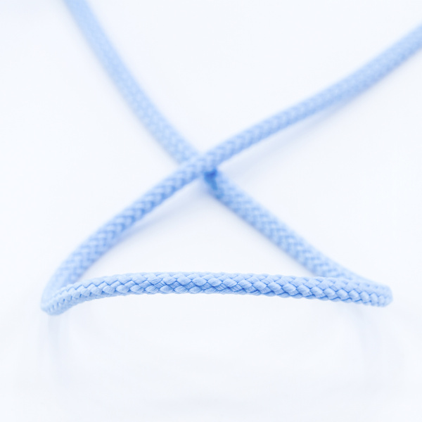 Шнур плетеный SPIRAL ( SAFISA), 4 мм, 25 м, цвет голубой светлый. Арт 25281-4-04