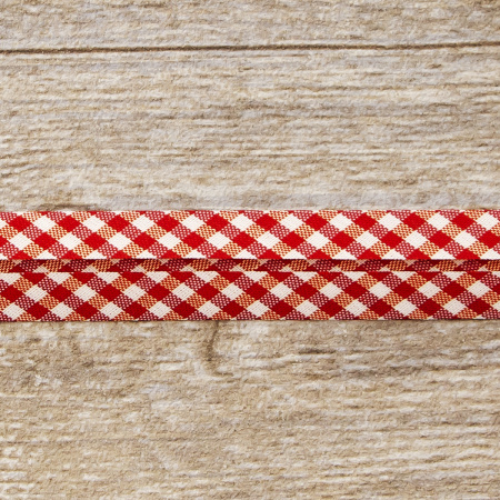 Косая бейка с рисунком SAFISA, арт.5400, 20 мм, 25 м, цвет 14. Арт 5400-20мм-14            