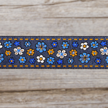 Лента жаккард SAFISA, 25 мм, 15 м, цвет 04. Арт 9164-25мм-04            