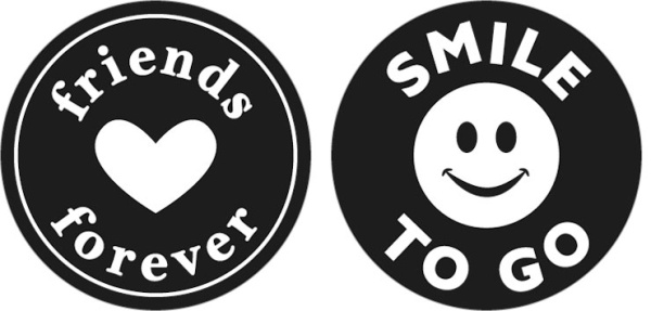 Форма для заливки из натурального каучука "friends...","Smile". Арт 34346000