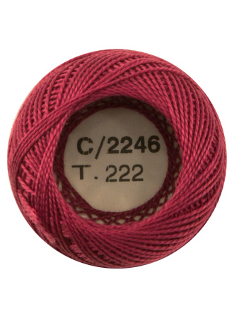 Мулине "Finca Perle"(Жемчужное"), №12,однотонный цвет 2246. Арт 00008/12/2246           