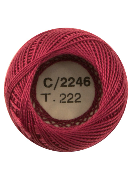 Мулине "Finca Perle"(Жемчужное"), №12,однотонный цвет 2246. Арт 00008/12/2246           