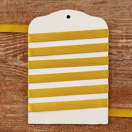 Лента в рулоне для скрап-проектов, цвет золотой. Арт ANT378405