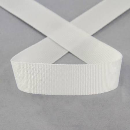 Лента репсовая PEGA, цвет белый, 15 мм. Арт 812711715P1101