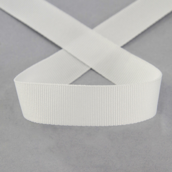 Лента репсовая PEGA, цвет белый, 15 мм. Арт 812711715P1101