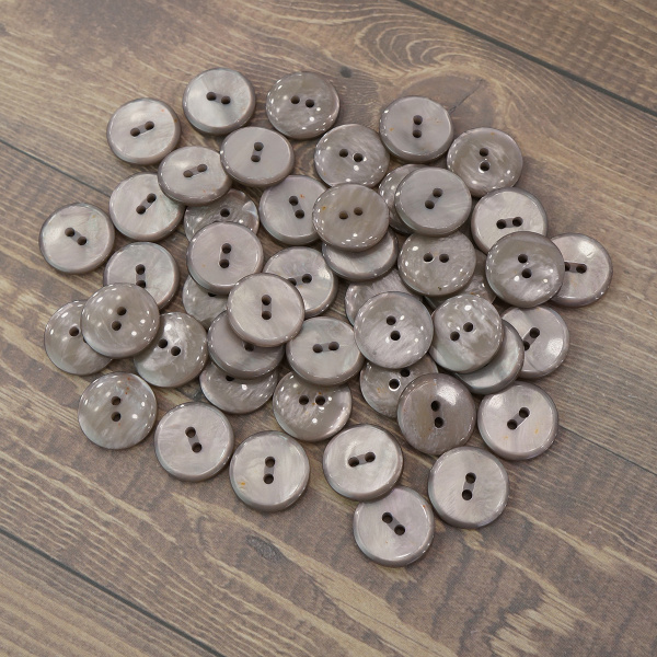 Пуговицы CONCEPT Mother of Pearl, размер 28, полиэстер, цвет COL.62. Арт 75315-028-COL.62