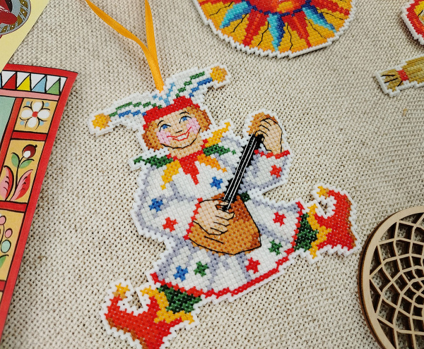 Набор для вышивания на пластиковой канве "Встреча весны". Арт 23.001.05