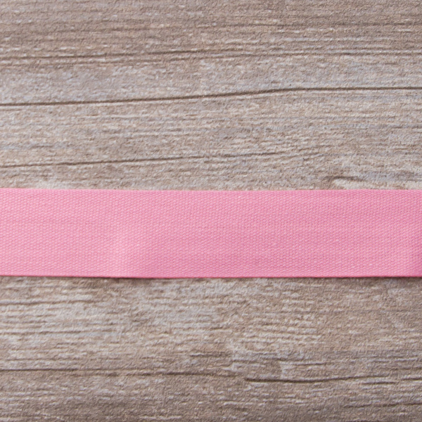 Тесьма киперная хлопковая на блистере SAFISA, 25 мм, 2 м , цвет 05, розовый. Арт P00260C-25мм-05         