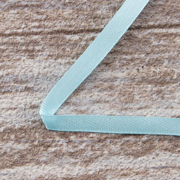 Лента для вышивания SAFISA на блистере, 4 мм, 5 м, цвет 69, светлая бирюза. Арт P111-4мм-69             