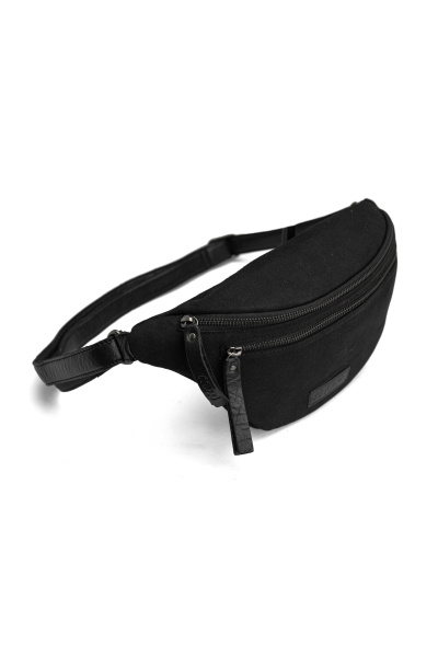 Поясная  сумка "Canvas Vegas" Black. Арт QB-4723/Black