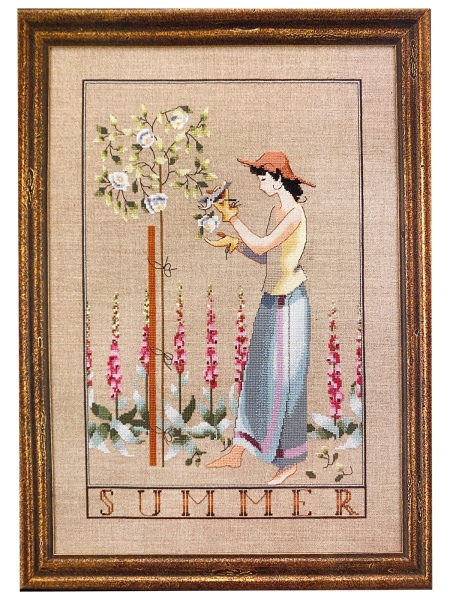 Схема для вышивания MIRABILIA "Лето в саду". Арт MD50