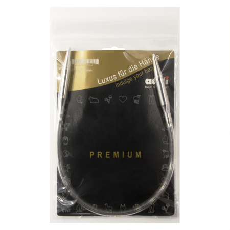 Спицы, круговые, супергладкие, addiClassic №12, 50 см. Арт 105-7/12-50