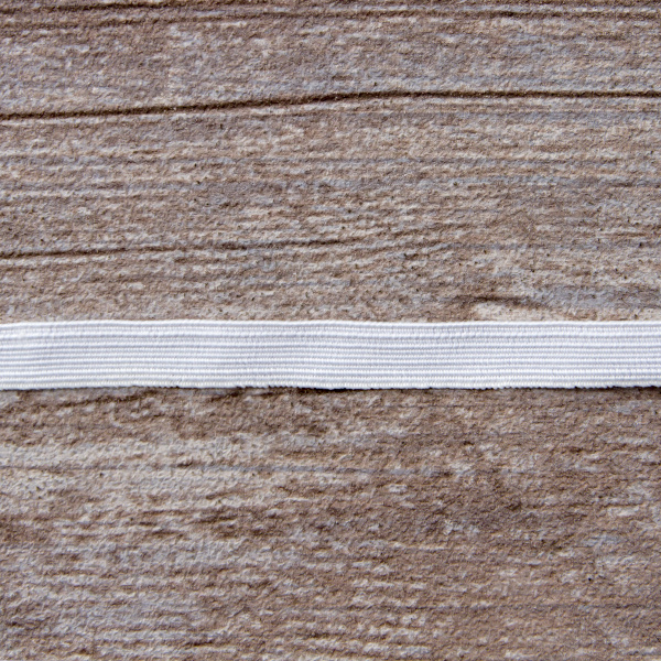 Резинка продежка, Safisa, 12 мм, цвет 02, белый. Арт 4700-12мм-02