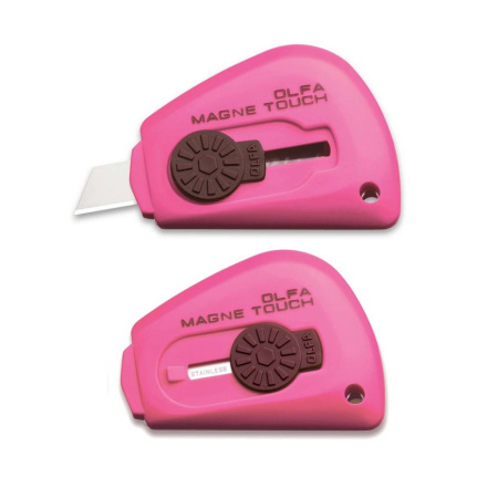 Мини-нож магнитный с фиксатором Olfa. Арт TK-3M/3