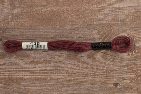 Мулине COSMO однотонный цвет  435       . Арт 25-6/435       