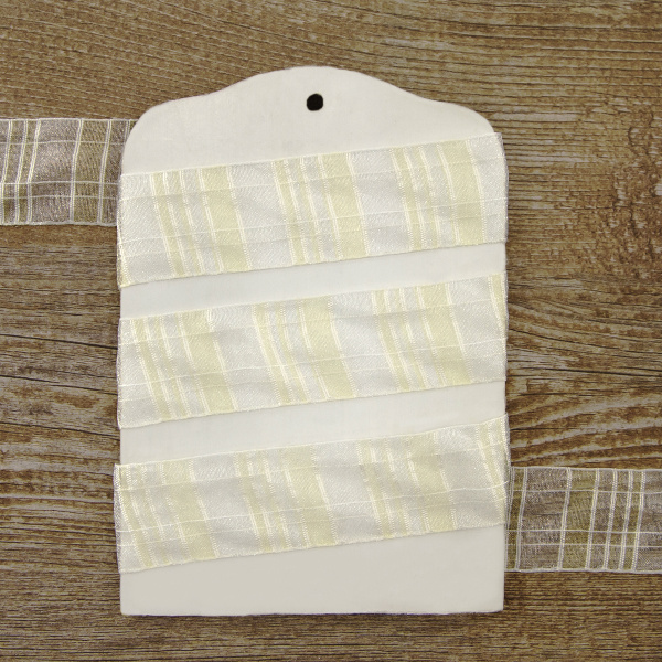 Лента с рисунком SAFISA, арт.P25205-25 мм, 2м, цвет 02 шампань. Арт P25205-25мм-02          