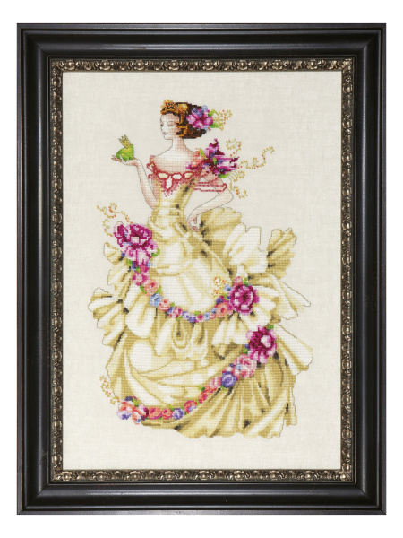 Схема для вышивания MIRABILIA "Элла Царевна-лягушка". Арт MD129