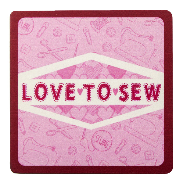 Набор подстаканников деревянных с изображением швейных сюжетов. Арт N4370/1