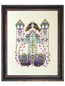 Схема для вышивания MIRABILIA "Муза". Арт MD191