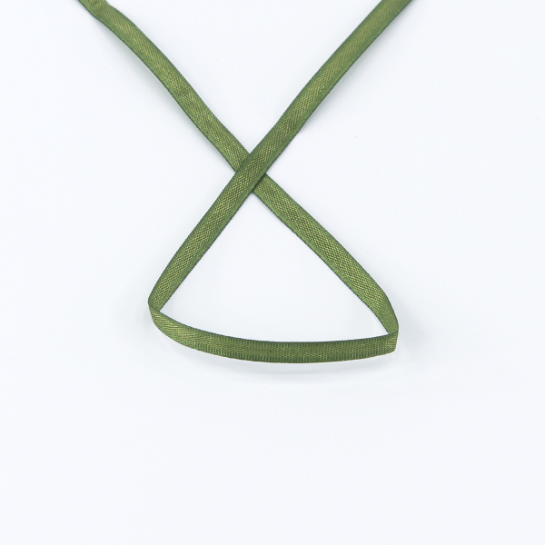 Лента для вышивания SAFISA на блистере, 4 мм, 5 м, цвет 89, зеленый. Арт P111-4мм-89             