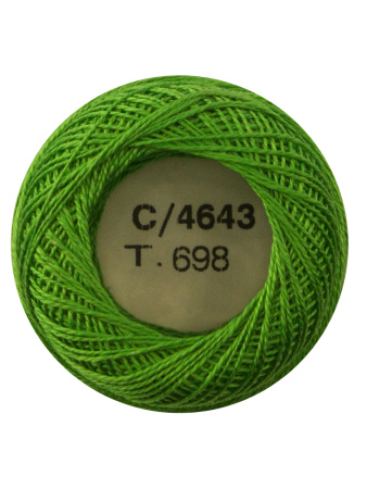 Мулине "Finca Perle"(Жемчужное"), №16,однотонный цвет 4643. Арт 00008/16/4643           