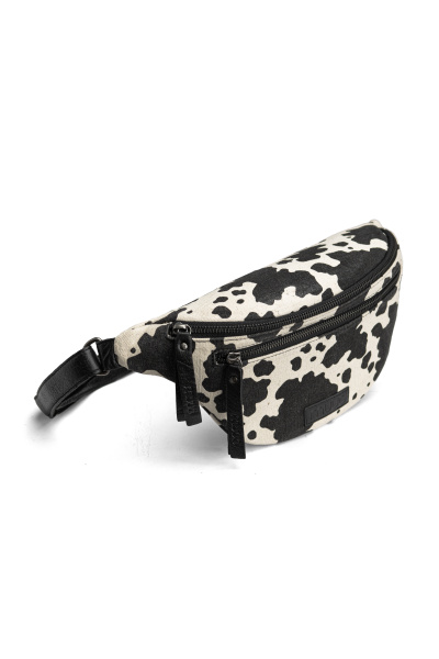 Поясная  сумка "Canvas Vegas" Cow print. Арт QB-4723/Cow print