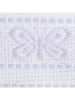 Канва в упаковке Butterfly 19 ct, 70 х 105 см, цвет №5039 белый с фиолетовым узором. Арт н1344/5039