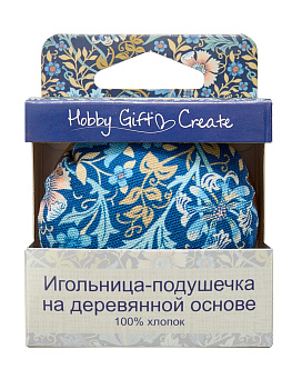 Игольница-подушечка на деревянной основе. Арт HGCPINC.01