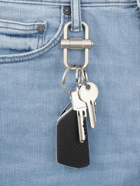 Брелок TROIKA "2-WAY KEY". Арт KR22-09/SI