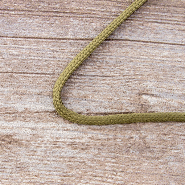 Шнур плетеный SPIRAL ( SAFISA), 4 мм, 25 м, цвет хаки темный. Арт 25281-4-26