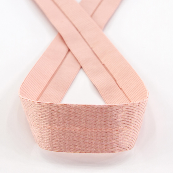 Косая бейка хлопок, 20 мм, 20 м, цвет 83, чайная роза. Арт 6598-20мм-83