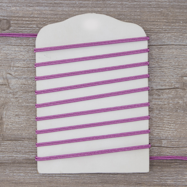 Шнур-сутаж PEGA, сиреневый, 3 мм. Арт 841113909A1602